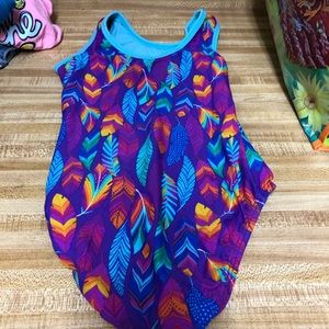 SnowFlake Designs Feather Gymnastics Leo